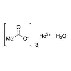 Holmium Acetate Chemical Structure